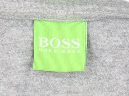 Mens UK Size S HUGO BOSS Grey  T-Shirt