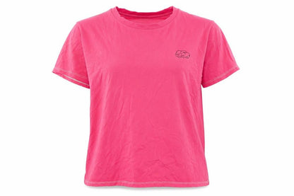 Womens UK Size L French Connection Pink Basic T-Shirt
