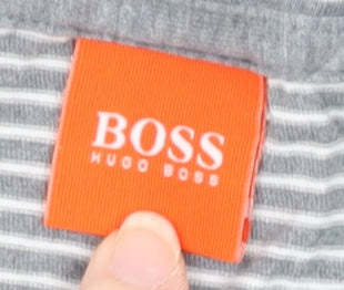 Mens UK Size M HUGO BOSS Grey  T-Shirt