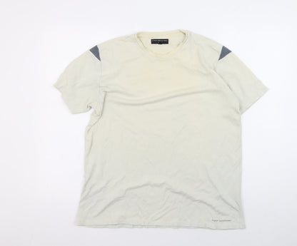 Mens UK Size M French Connection Beige  T-Shirt