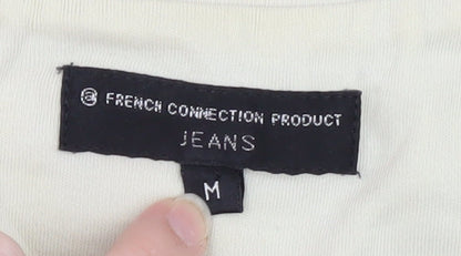 Mens UK Size M French Connection Beige  T-Shirt