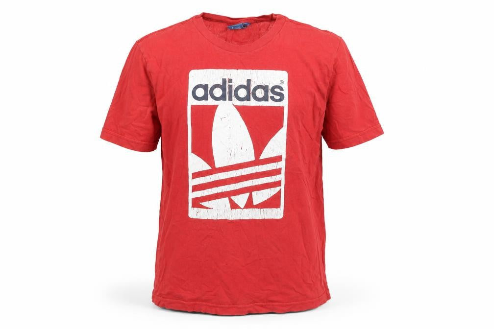 Mens UK Size M adidas Red  T-Shirt
