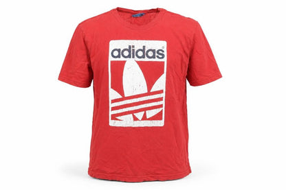Mens UK Size M adidas Red  T-Shirt