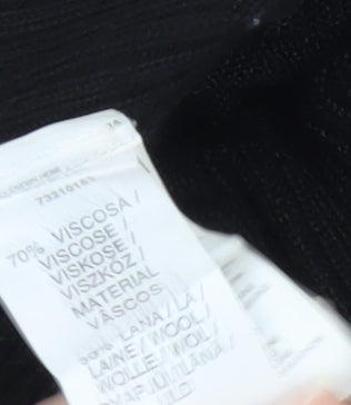 Womens UK Size XS MNG Black  Blouse