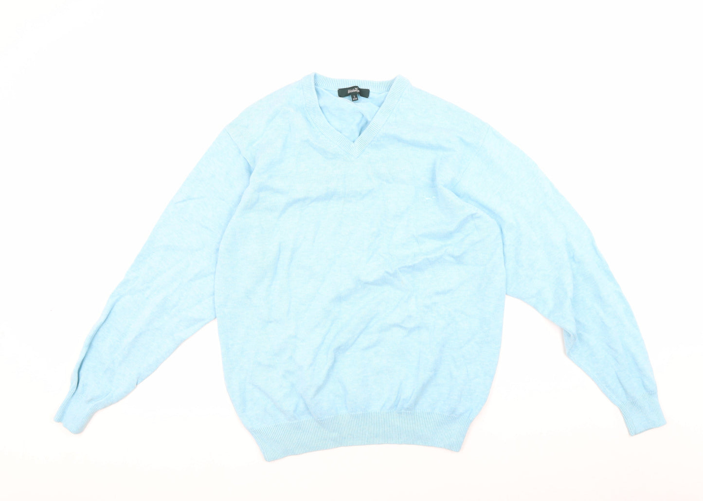Womens UK Size S Wolsey Blue Pullover Jumper
