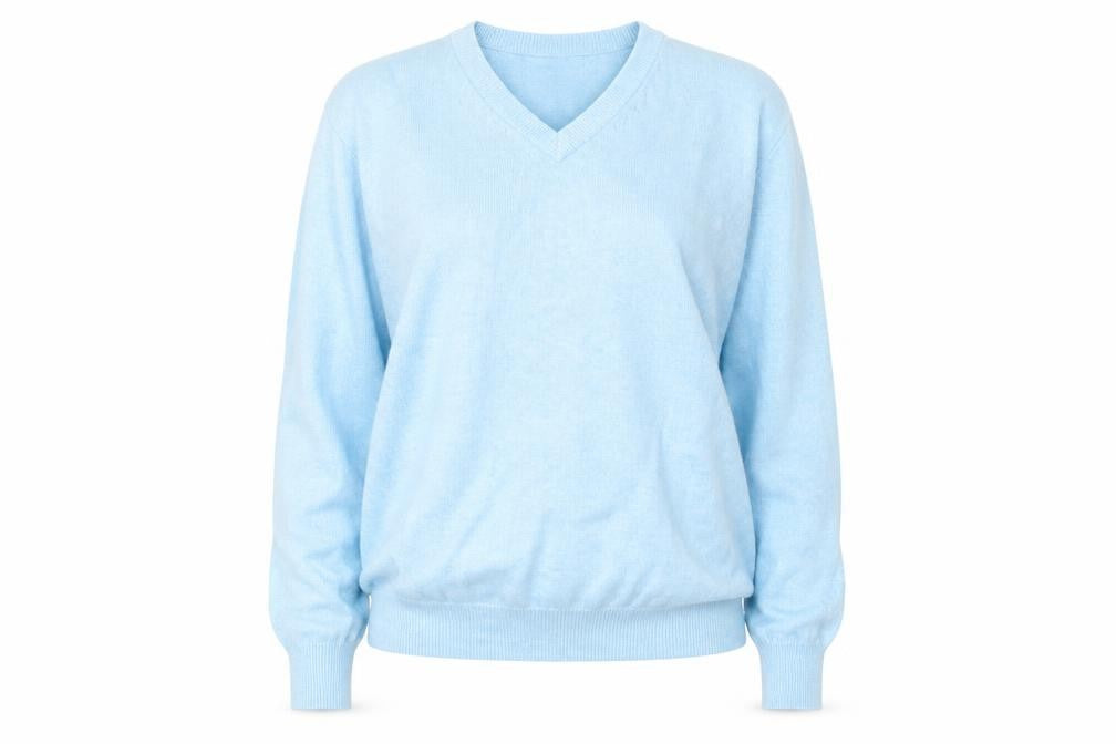Womens UK Size S Wolsey Blue Pullover Jumper