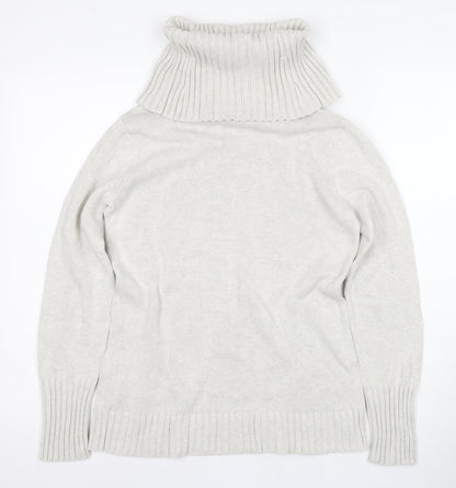 Womens UK Size S Nautica Ivory Pullover Jumper
