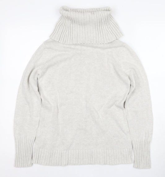 Womens UK Size S Nautica Ivory Pullover Jumper