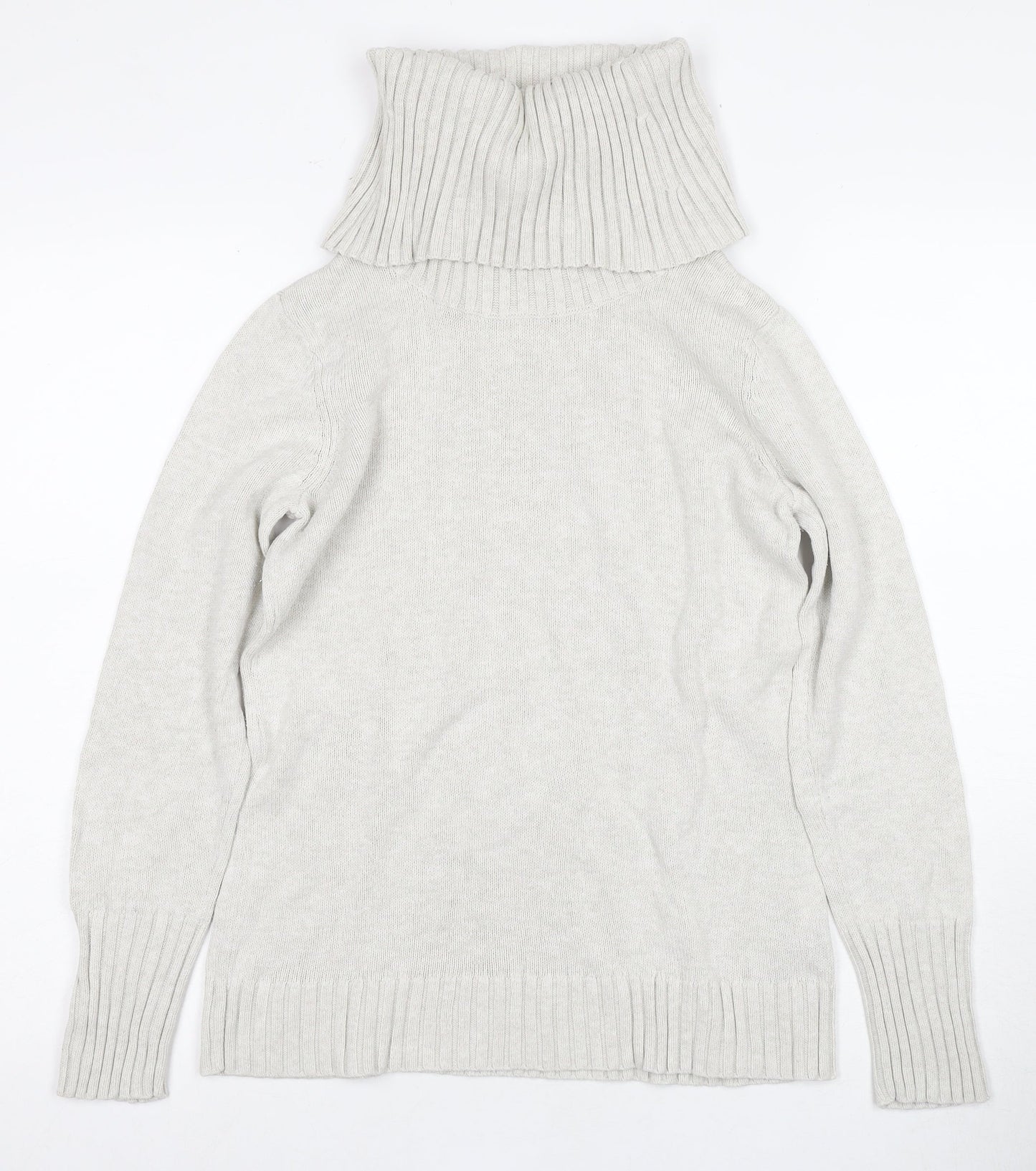 Womens UK Size S Nautica Ivory Pullover Jumper