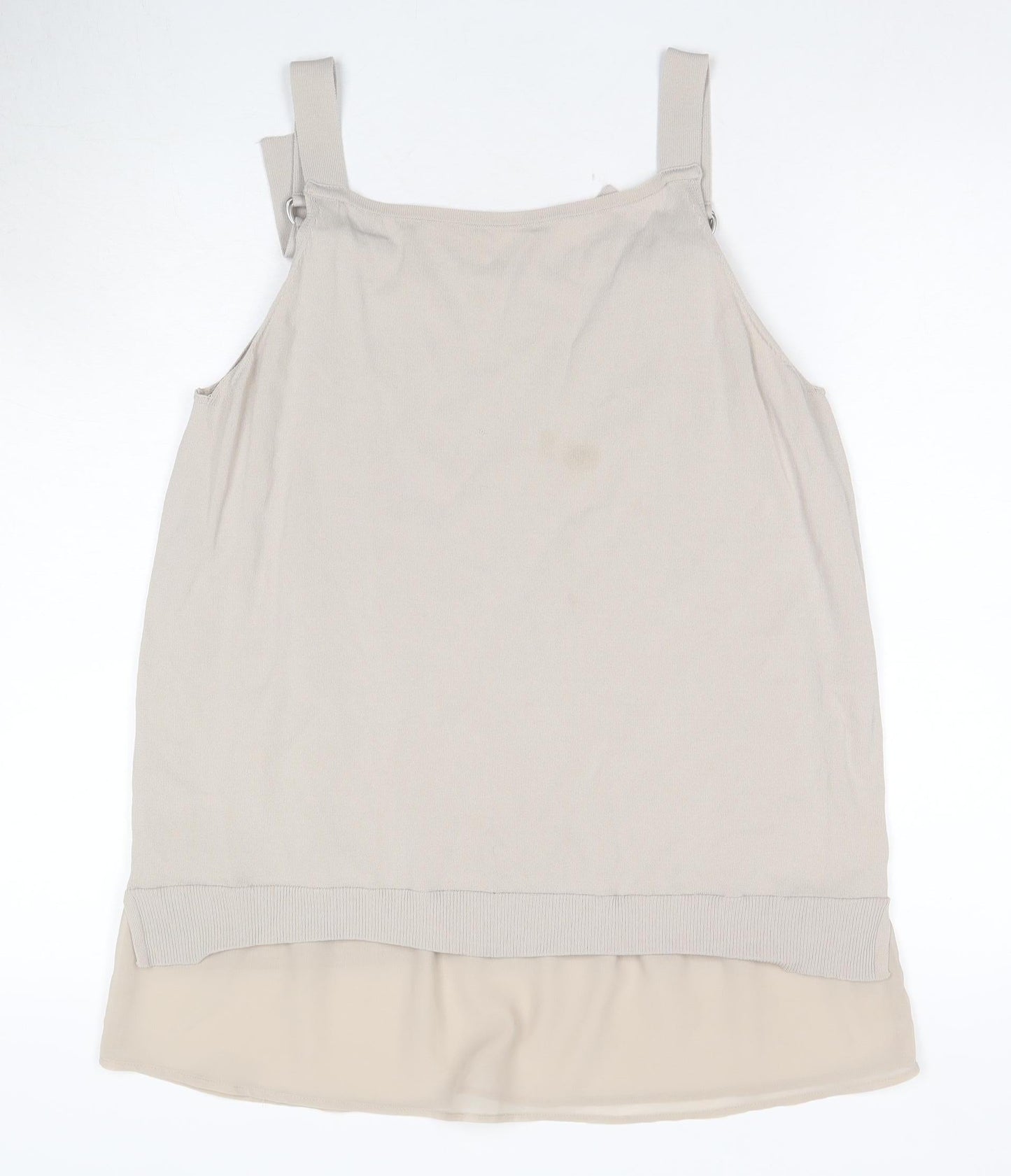 Womens UK Size 12 NEXT Beige Camisole Tank