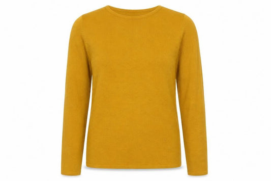 Womens UK Size 10 Bonmarche Gold Pullover Jumper