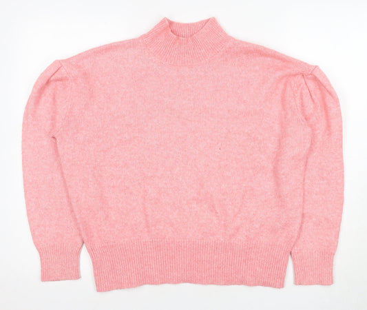 Womens UK Size M Marks and Spencer Pink Pullover Jumper