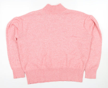 Womens UK Size M Marks and Spencer Pink Pullover Jumper