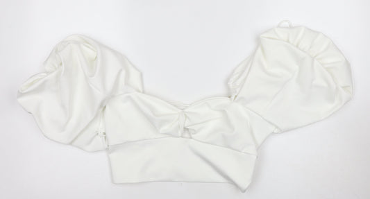 Womens UK Size 10 ASOS White Camisole Blouse