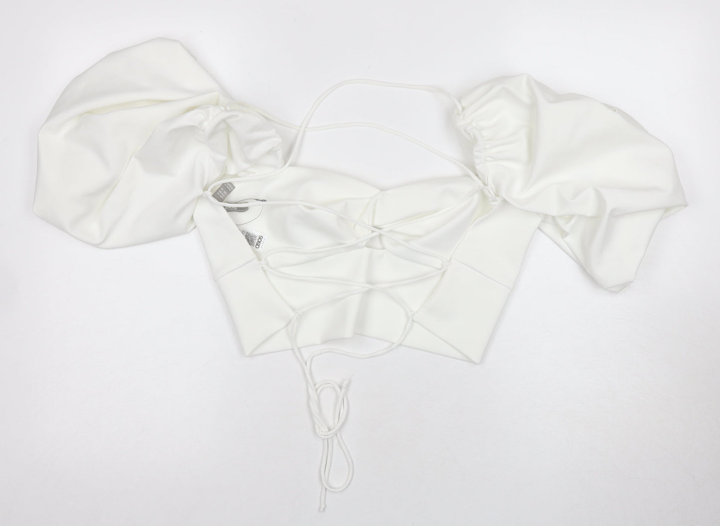 Womens UK Size 10 ASOS White Camisole Blouse