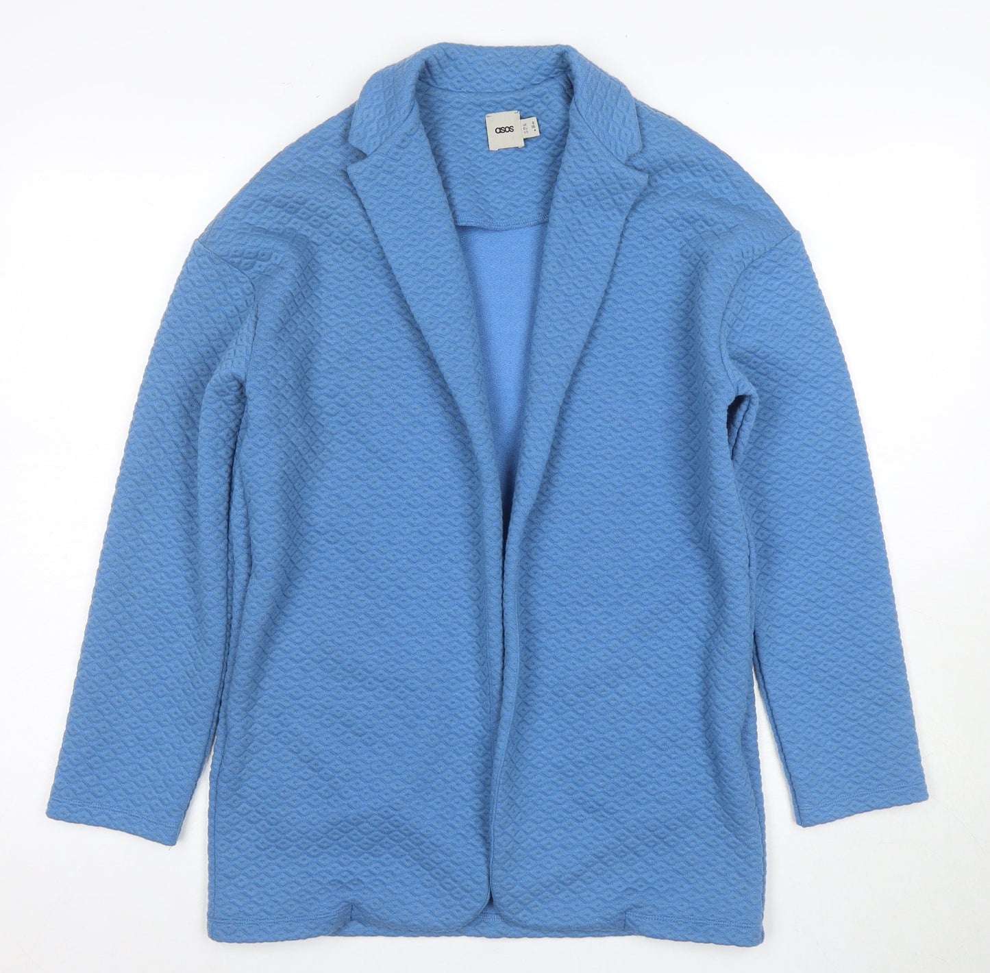 Womens UK Size 8 ASOS Blue Basic Jacket