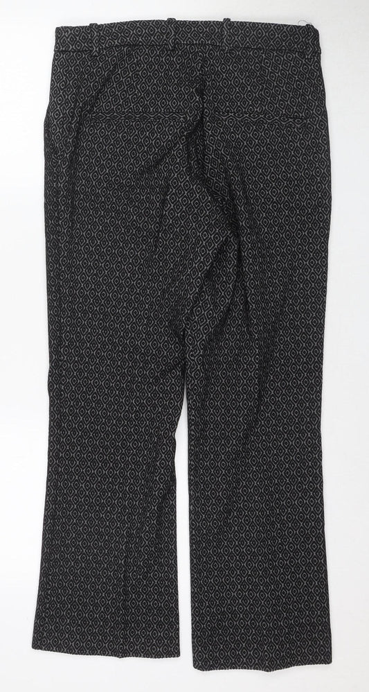 Womens UK Size 12 H&M   Black Trousers