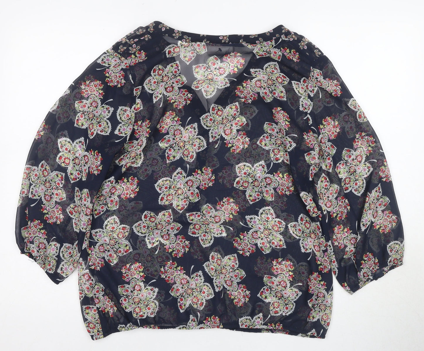 Womens UK Size M Wallis Multicoloured Camisole Blouse