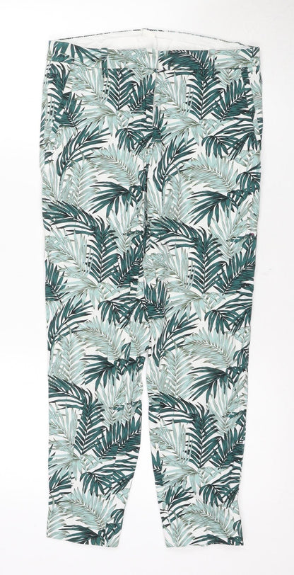 Womens UK Size 6 H&M   Green Trousers