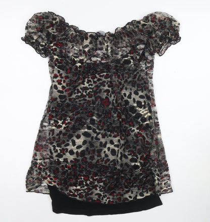 Womens UK Size 12 Marks and Spencer Multicoloured Camisole Blouse