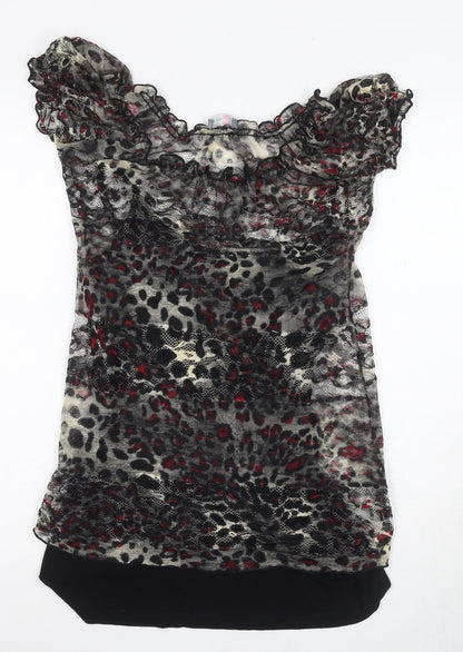 Womens UK Size 12 Marks and Spencer Multicoloured Camisole Blouse