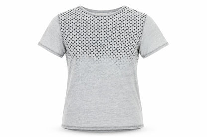Unisex Adults UK Size M Threadbare Grey Basic T-Shirt