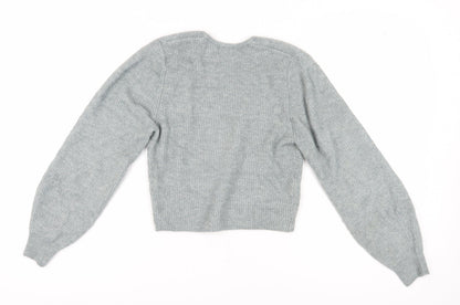 Womens UK Size S H&M Grey Pullover Jumper