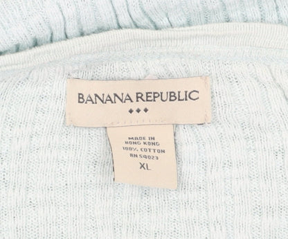 Banana Republic Women's Blue XL Blouse with Buttons