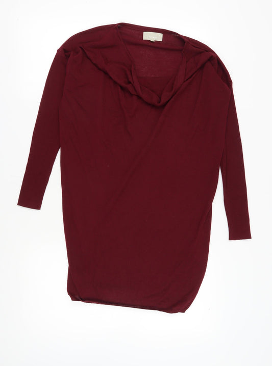 Womens UK Size S InWear Red Pullover Jumper