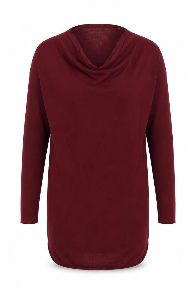 Womens UK Size S InWear Red Pullover Jumper