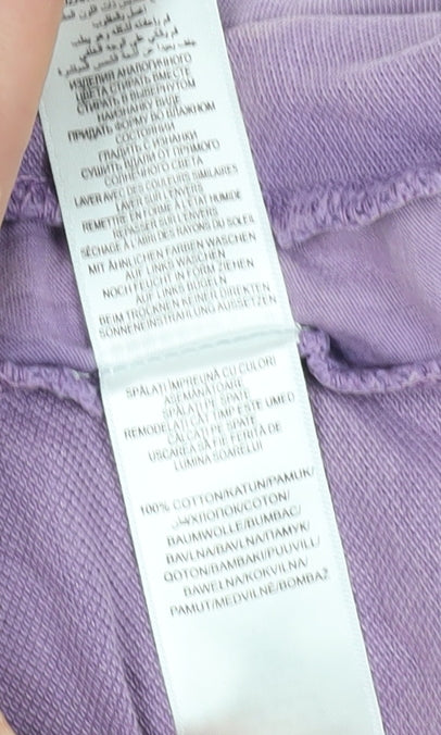 Debenhams Men's Purple Cotton Medium Polo Shirt