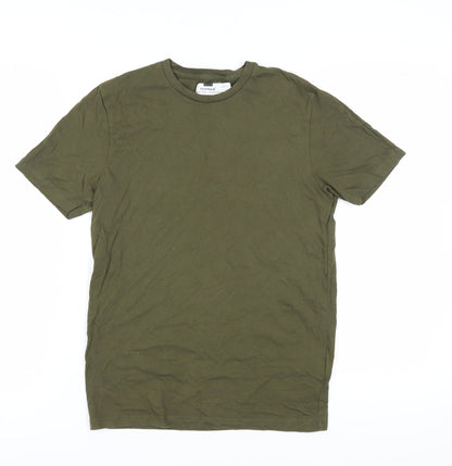 Topman Men’s Green XS Crew Neck T-Shirt