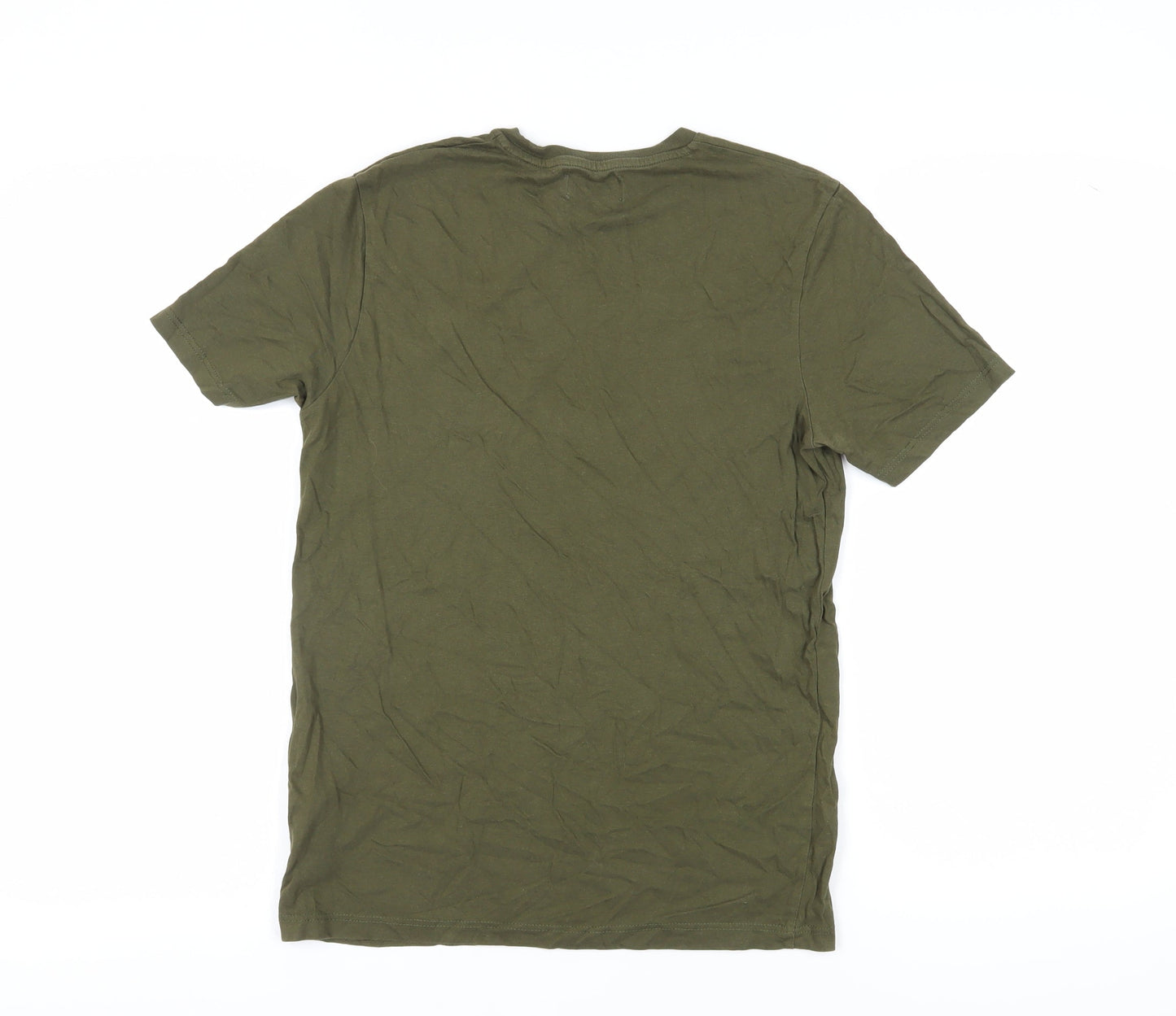 Topman Men’s Green XS Crew Neck T-Shirt