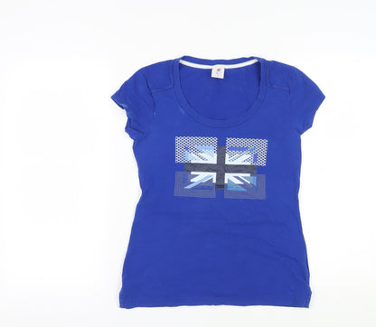 ParalympicsGB Women's Blue Cotton T-Shirt Size 12