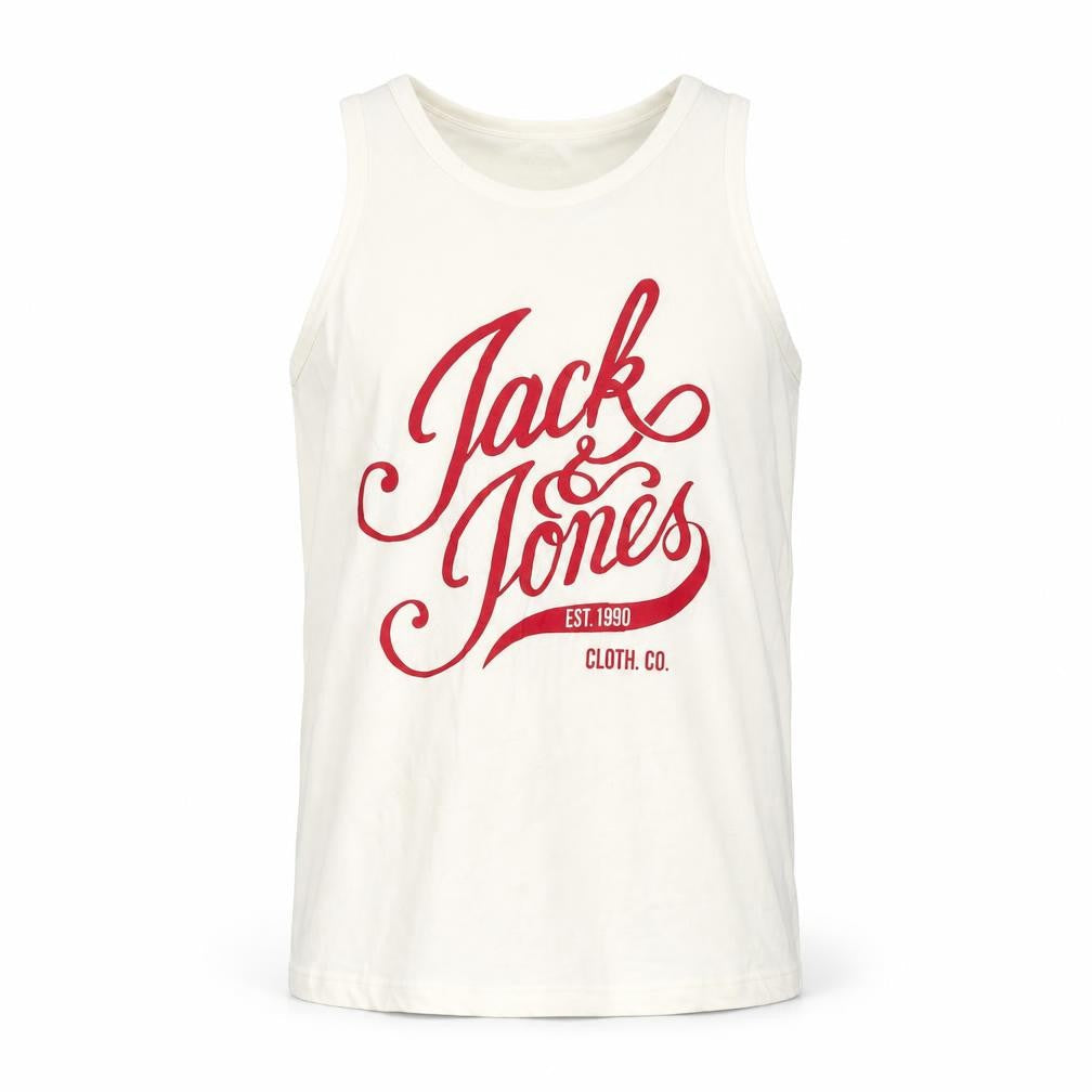 Mens UK Size S JACK & JONES White  T-Shirt