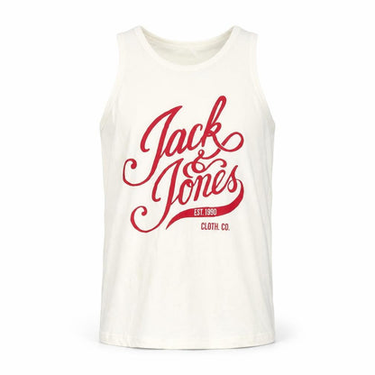 Mens UK Size S JACK & JONES White  T-Shirt
