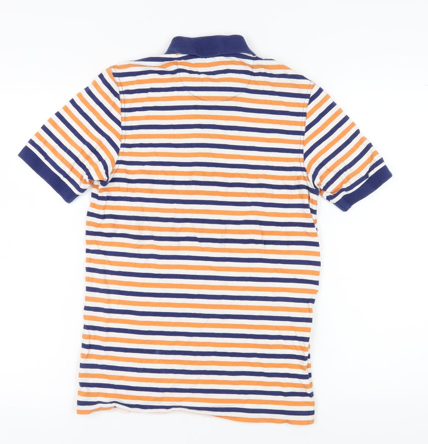Fred Perry Men's Multicoloured Striped Polo Shirt S Slim Fit