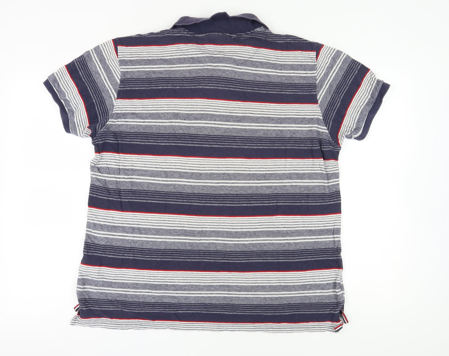 Pierre Cardin Men's Multicoloured XL Striped Polo