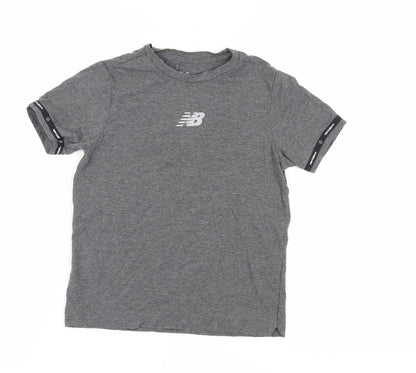 New Balance Boys Grey T-Shirt 11 Years Casual Wear