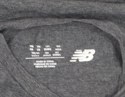 New Balance Boys Grey T-Shirt 11 Years Casual Wear