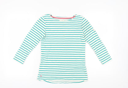 Womens UK Size XS Joules Green Basic T-Shirt