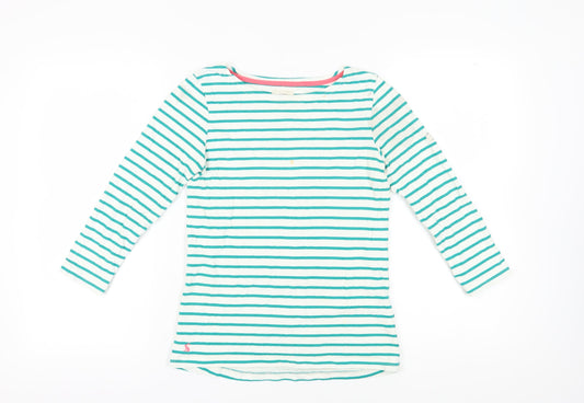 Womens UK Size XS Joules Green Basic T-Shirt