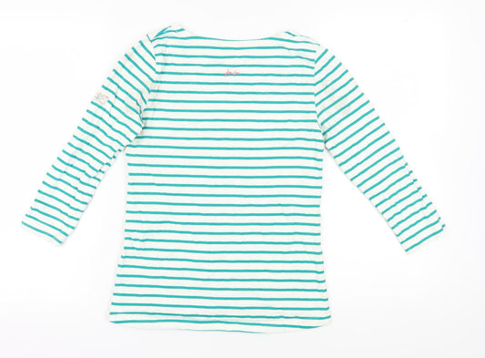 Womens UK Size XS Joules Green Basic T-Shirt