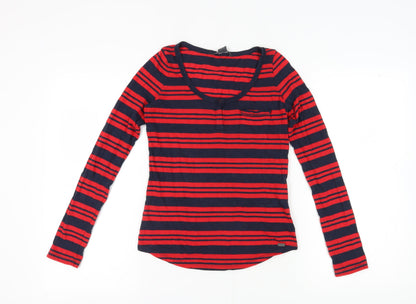 Womens UK Size XS Armani Exchange Multicoloured Jersey T-Shirt