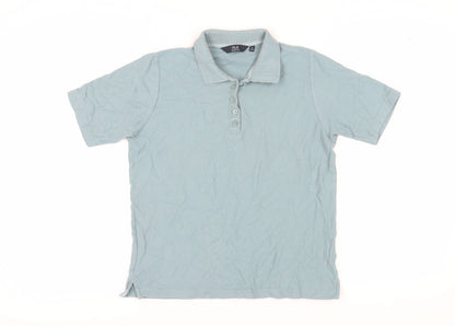 Unisex Adults UK Size M ISLE Essentials Green  Polo