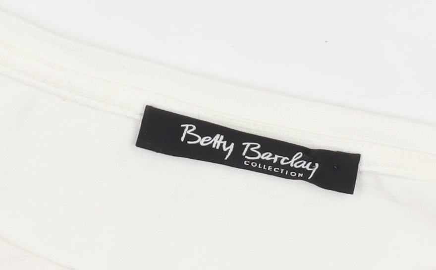 Betty Barclay Women's Multicoloured Basic T-Shirt Size 14