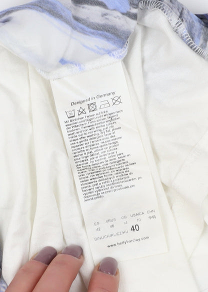 Betty Barclay Women's Multicoloured Basic T-Shirt Size 14