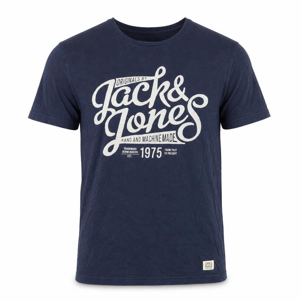 Mens UK Size S JACK & JONES Blue  T-Shirt