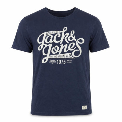 Mens UK Size S JACK & JONES Blue  T-Shirt
