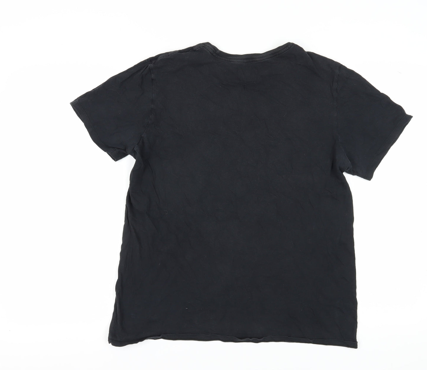 Nike Men's Medium Black Graphic Print T-Shirt